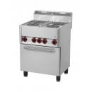 SPT 60 ELS 230V - Electric range with 4 plates and oven