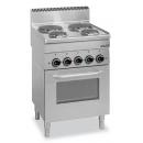 E4F6 - Electric range with 4 plates and oven