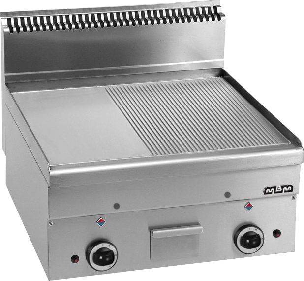 GFT66LRC - Chrome gas grill smooth+ribbed