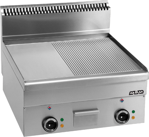 EFT66LR - Electric grill smooth+ribbed