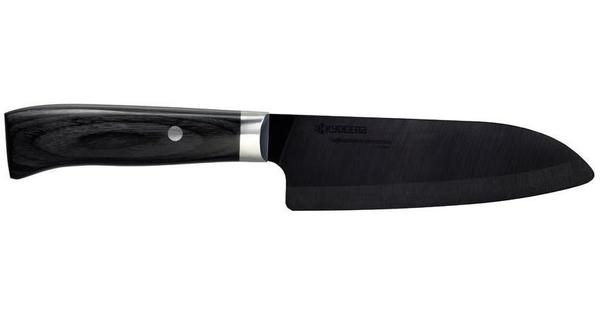 JPN-140-BK | Kyocera keramický Santoku nôž s drevenou rukoväťou, 14 cm
