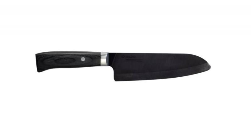 JPN-160-BK &w Kyocera Ceramic Santoku Knife, 16 cm
