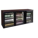 TC BB3GDR | Triple glass door bar cooler (without aggregate)