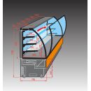 EVO 150 | Cake counter (remote condensing unit)