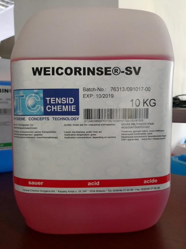 WEICORINSE-SV - Tensides rinse aid