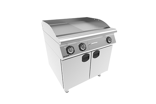 7IE 22 - Electronic grill, 1/2 plain - 1/2 ribbed griller surwoodence