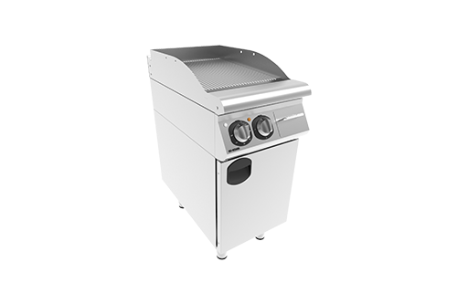 7IE 11 - Ribbed grill with base cabinet