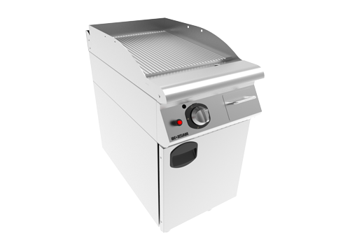 7IG 11 - Ribbed gas grill with base cabinet