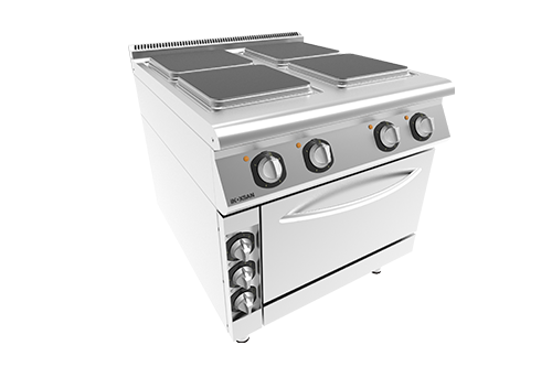 9KE 23 - 4 flat electric cooker with oven