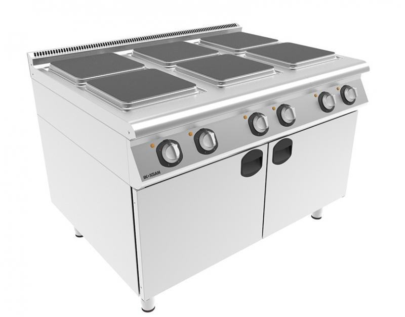 9KE 30 - 6 hotplate electronic oven