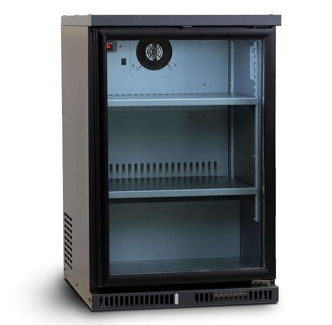 DGD-120 E-GLASS - Glass door bar cooler