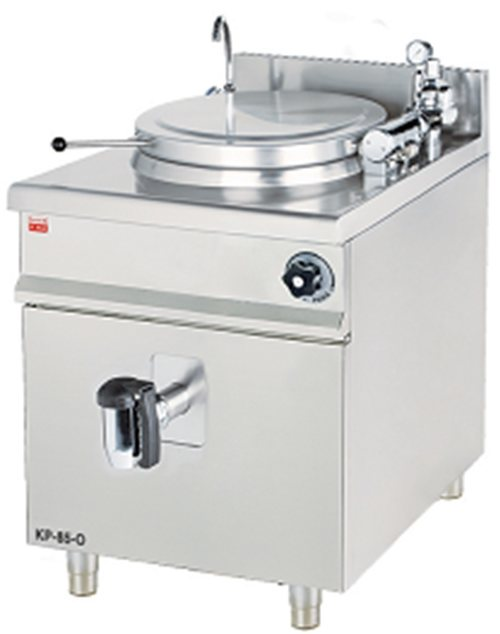KP-85-O | Steam boiling pan with round cooking tank