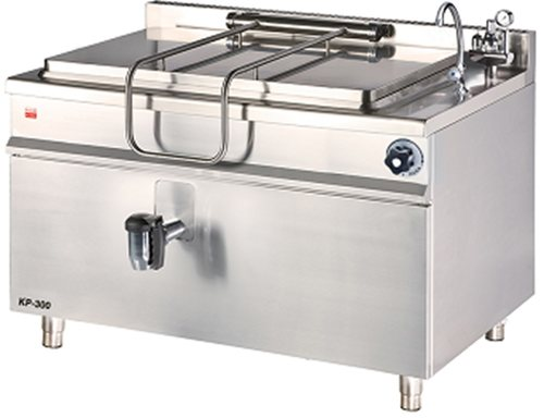 KP-200 | Steam boiling pan with square cooking tank