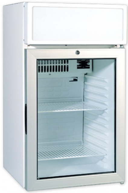 KH-VC95 GDCA | Vitrínová chladnička s reklamnou nadstavbou