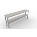 400x300x600 | Stainless steel 2 level overshelf