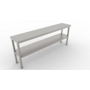 1900x300x600 | Stainless steel 2 level overshelf