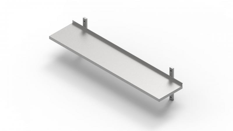 1800x400 | Stainless steel adjustable shelf