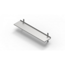 1800x400 | Stainless steel adjustable shelf