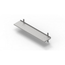 1300x300 | Stainless steel adjustable perforated shelf