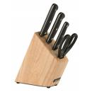 ARCOS UNIVERSAL | set of 4 knives in rubber wood holder