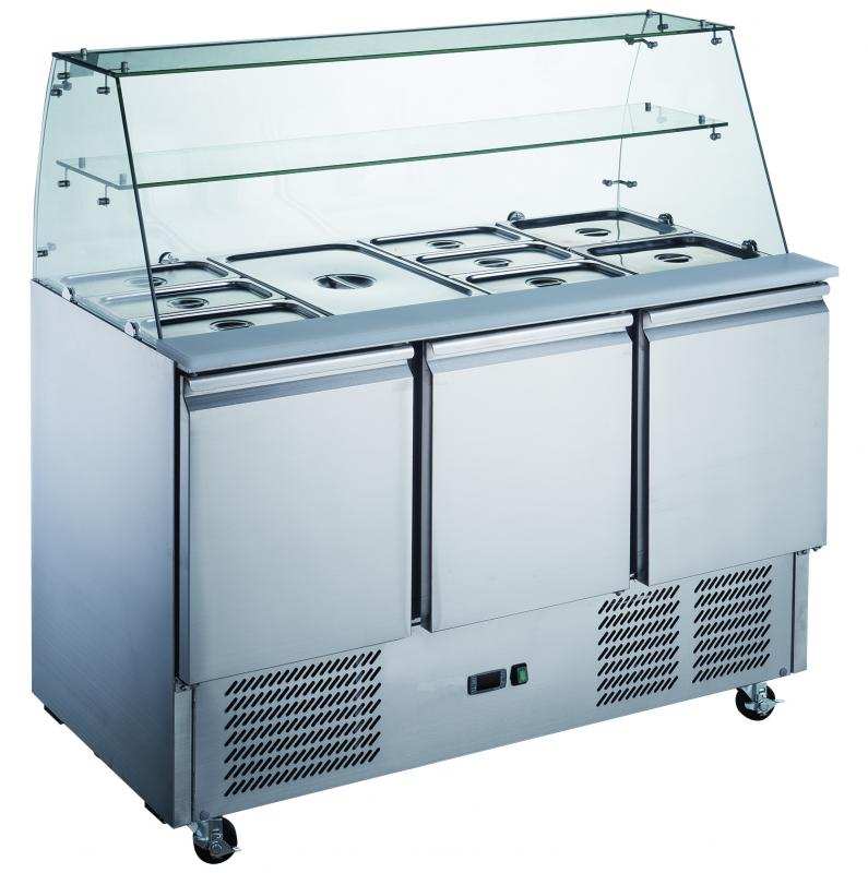 KH-S903SQ | Salad cooler with 3 doors