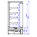 GRANDIS 1.25/0.7 | Refrigerated wall cabinet