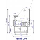 TEMIS LIFT 0.94 | Refrigerated counter plug-in (D)