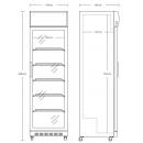 SD 420 BE | Glass door cooler