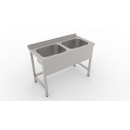 EM2-5050 | 1200x700 ECO Sink with 2 pool 