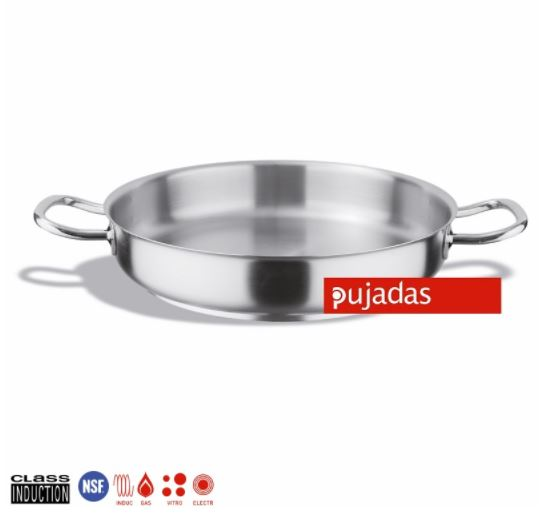 Inox-Pro | Paella panvica bez pokrievky 45x8,5cm 12 L