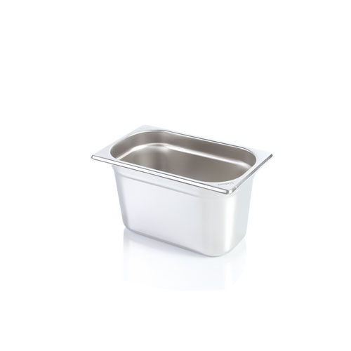 GN container 1/4 - 150 mm, stainless steel - 4,1 Lts