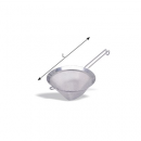 Stainless Steel conical strainer 12x31,5cm