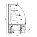 C-1 VN/O 120/CH VIENNA | Self service refrigerated display counter