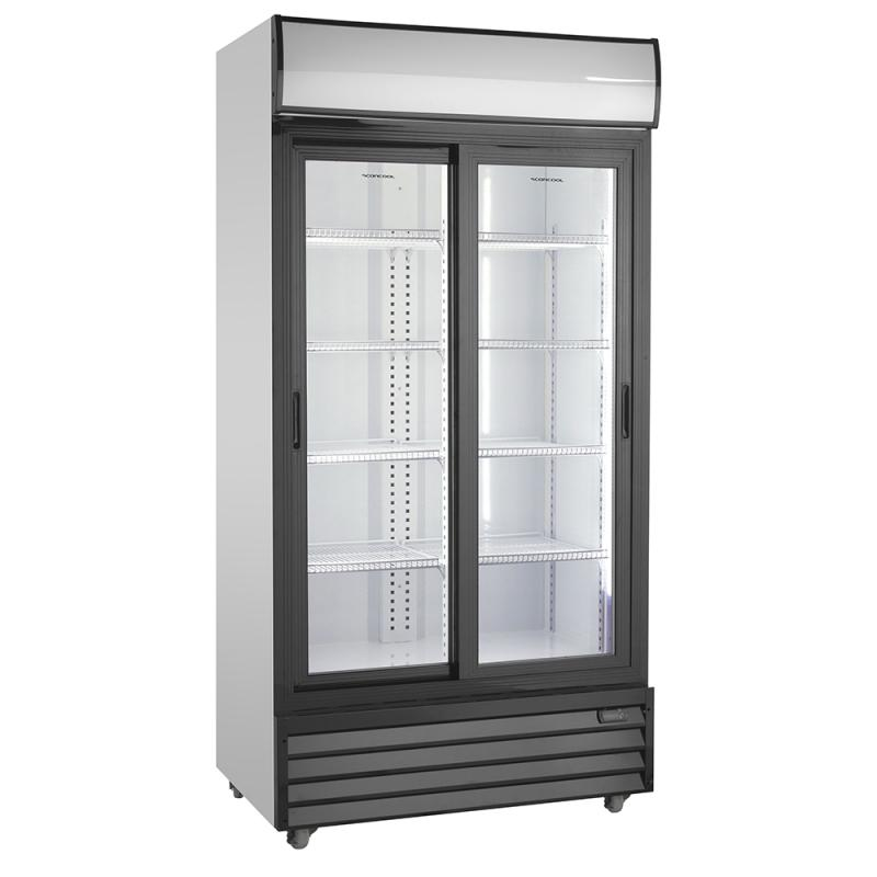 SD 802 SLE | Vitrínová chladnička s posuvnými dverami