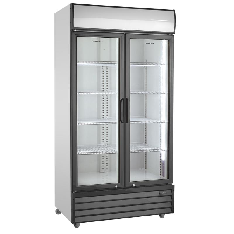 SD 802 HE | Vitrínová chladnička s krídlovými dverami