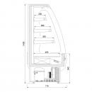 R-1 PC 90/70 PICCOLI | Refrigerated wall counter