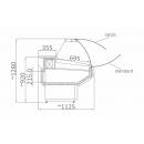 WCH I 1.3 | Counter with curved glass