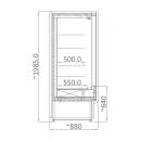 RCH 4D - 1.9 | Refrigerated wall counter