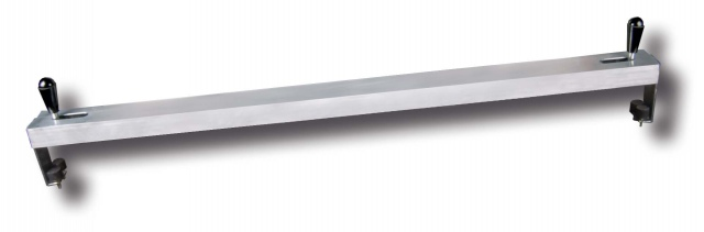 Clamping ruler, aluminium 4 m