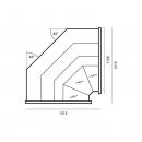 WCH-7 Nw 1315 OFELIA | Corner counter plug in (S)