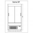 R-1 VR 90/80 VARNA | Refrigerated cabinet sliding doors