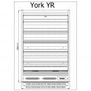 R-1 YR 100/80 YORK | Refrigerated wall cabinet