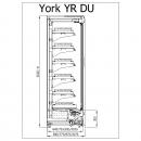 R-1 YR 375/80 YORK | Refrigerated wall cabinet