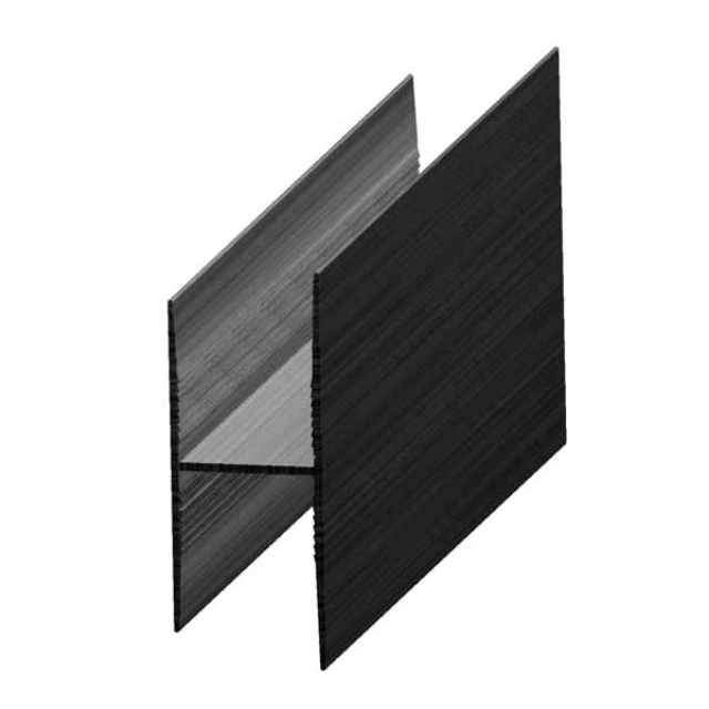 H profil | PVC k 20 mm panelu