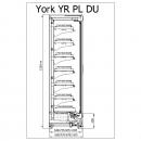 R-1 YR 100/70 YORK PLUS | Prístenný chladiaci pult bez agregátu