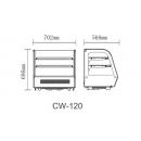 CW-120 | Nadpultová chladiaca vitrína