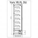 R-1 YR 250/70 YORK PLUS | Refrigerated wall cabinet