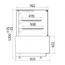 C-1 LMM 90/CH LUMINA MINI | Pastry counter