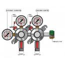 Redukčný ventil dvojvývodový na N2, 791-969, 0-6/4 bar