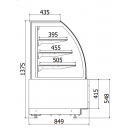 C-1 CL 130/NE CARMELLA | Neutral confectionery counter